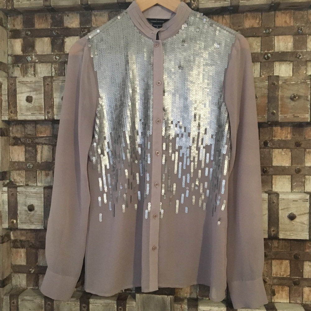 Moda Sequins Blouse - image 2